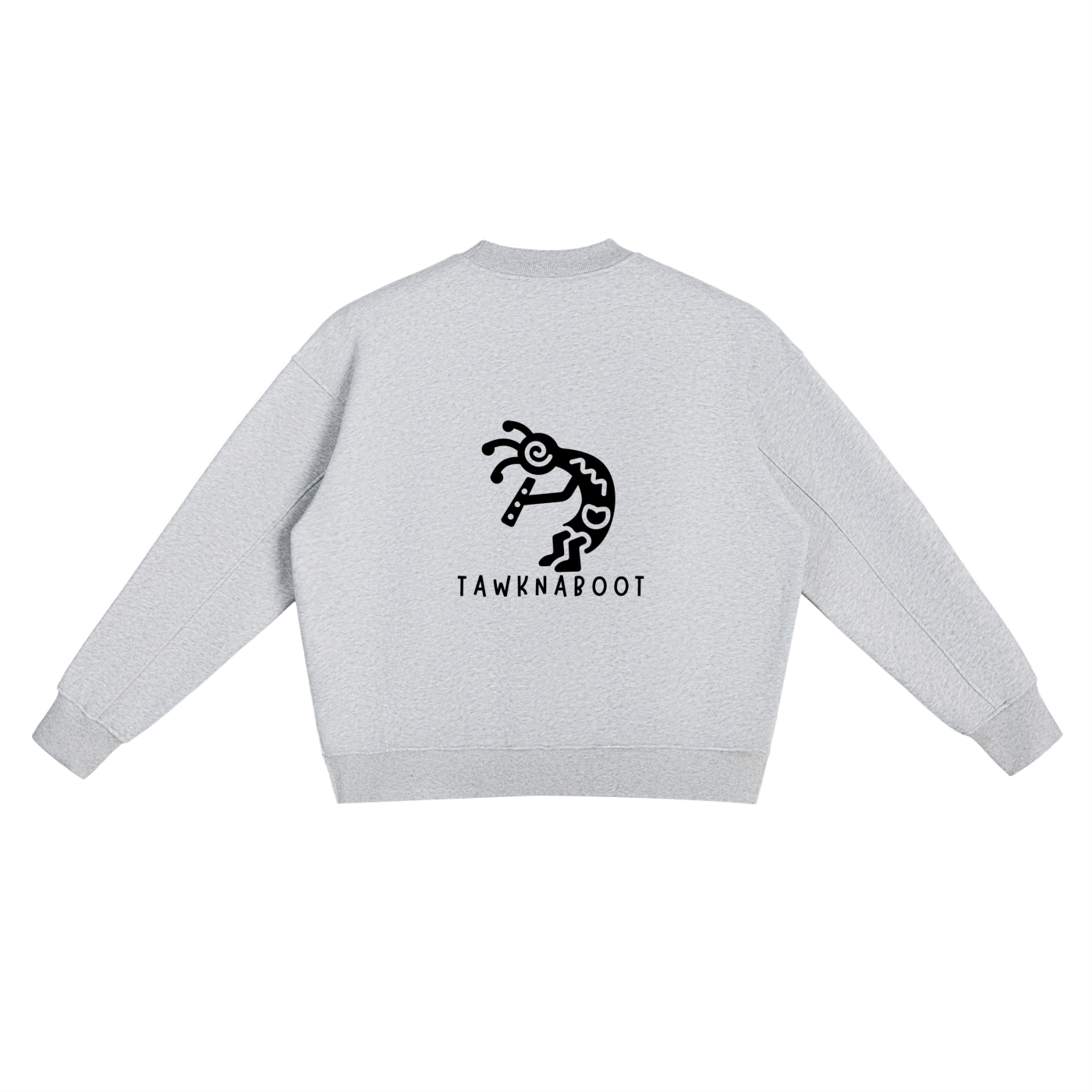 Fleece Side Slit Crewneck Sweatshirt