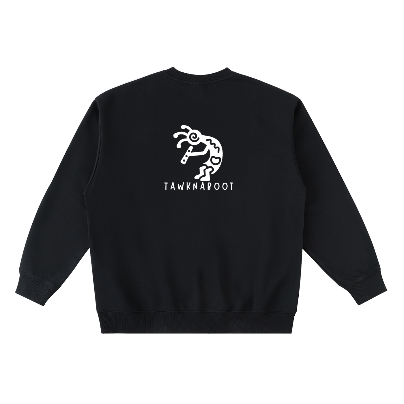 Oversized Crewneck Taped Sweatshirt