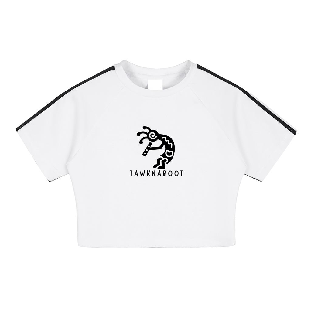 Taped Cooling Performance Crop Top