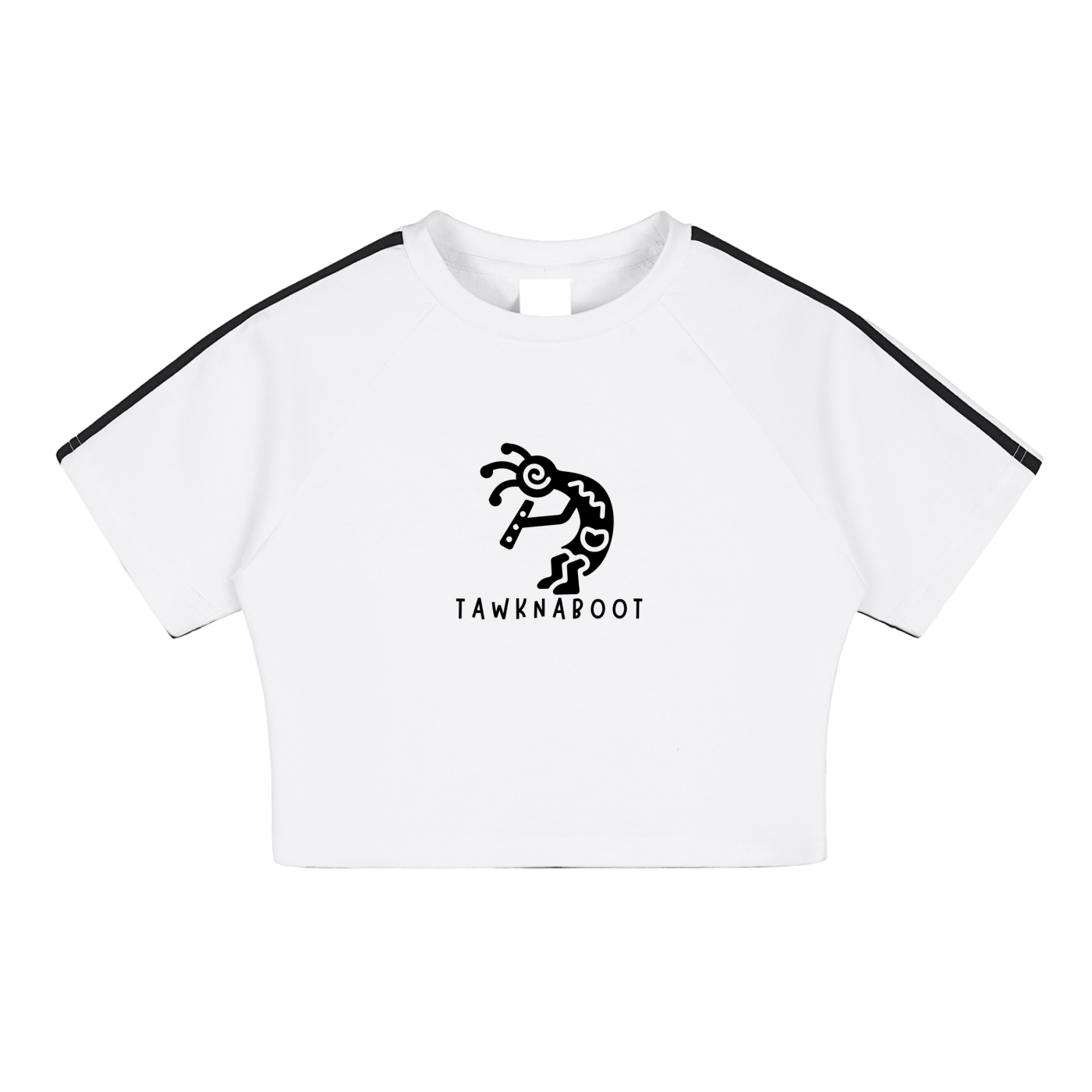 Taped Cooling Performance Crop Top