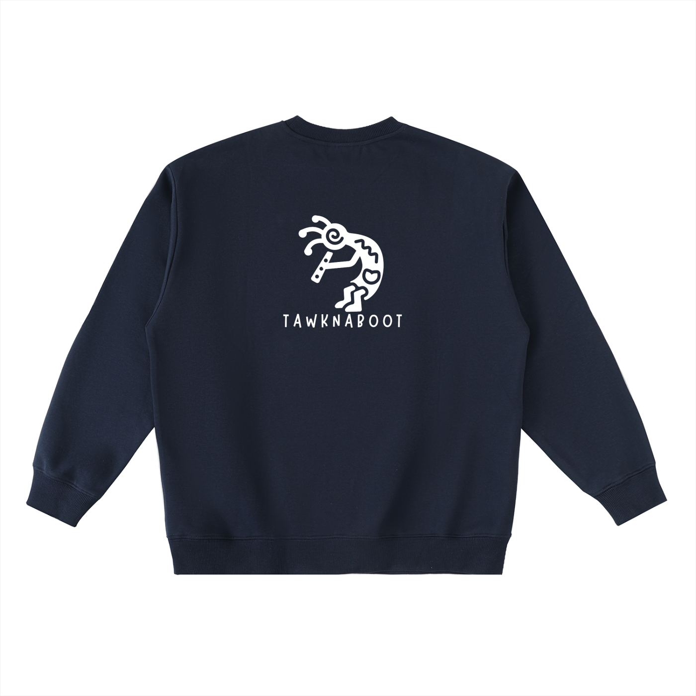 Oversized Crewneck Taped Sweatshirt