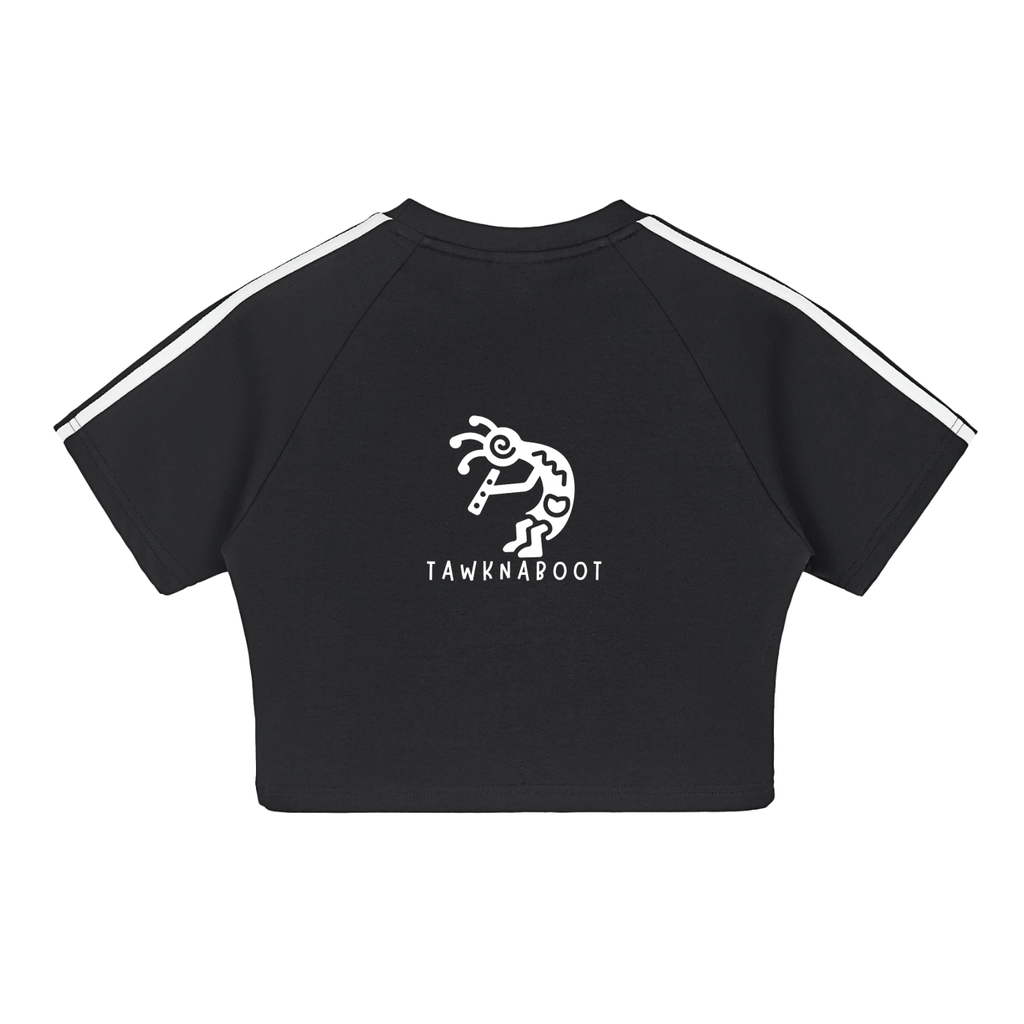 Taped Cooling Performance Crop Top