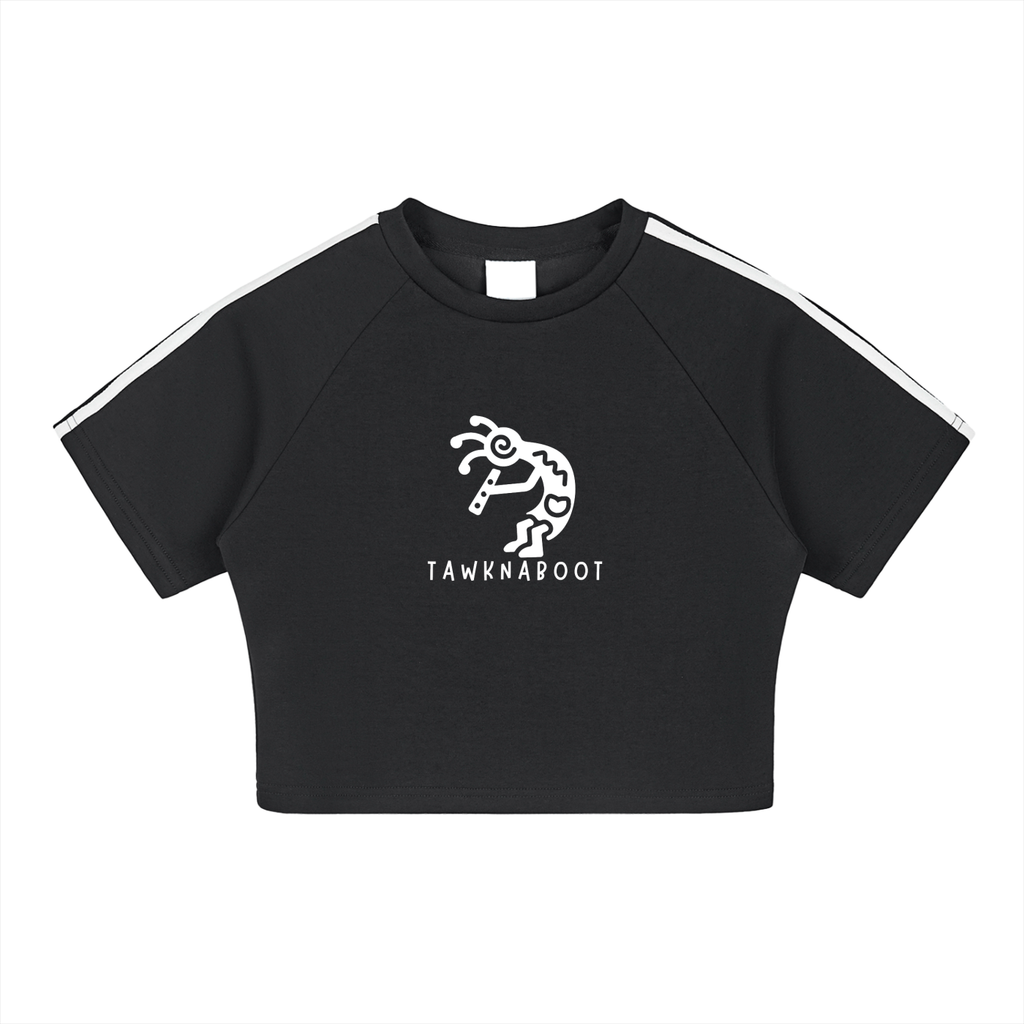 Taped Cooling Performance Crop Top