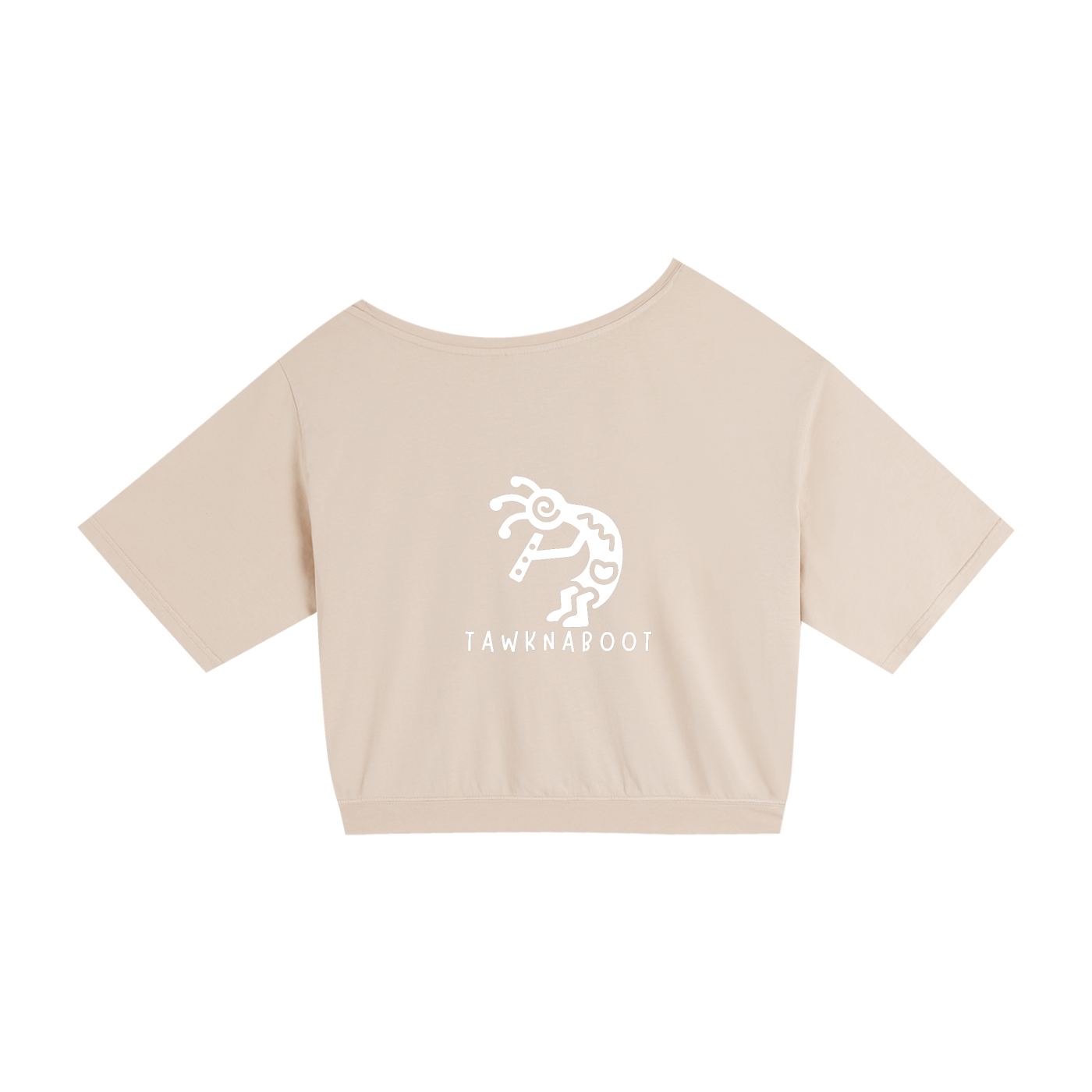 Asymmetric Shoulder Oversized Cotton T-Shirt