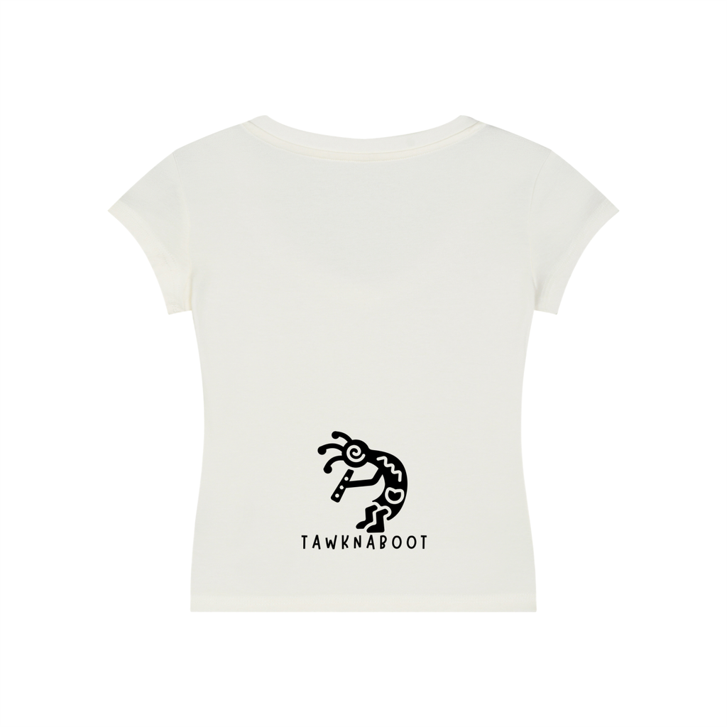 Essential V-Neck Bodycon T-Shirt