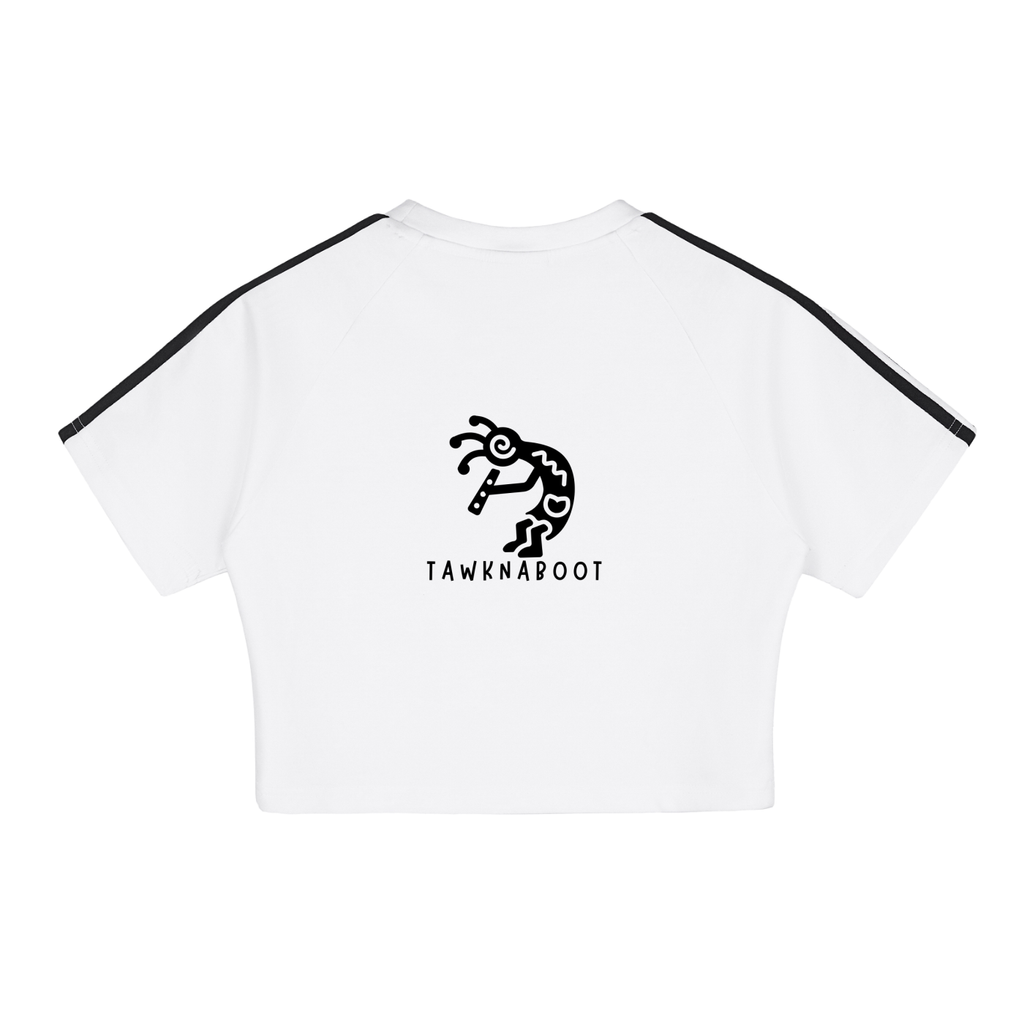 Taped Cooling Performance Crop Top