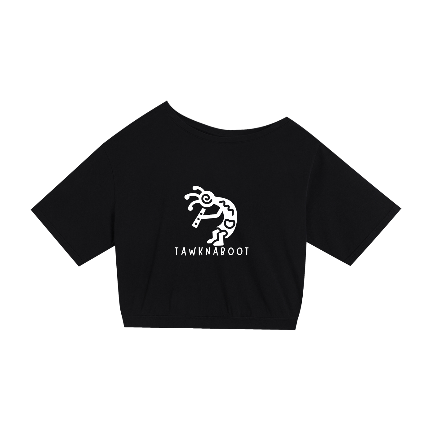 Asymmetric Shoulder Oversized Cotton T-Shirt