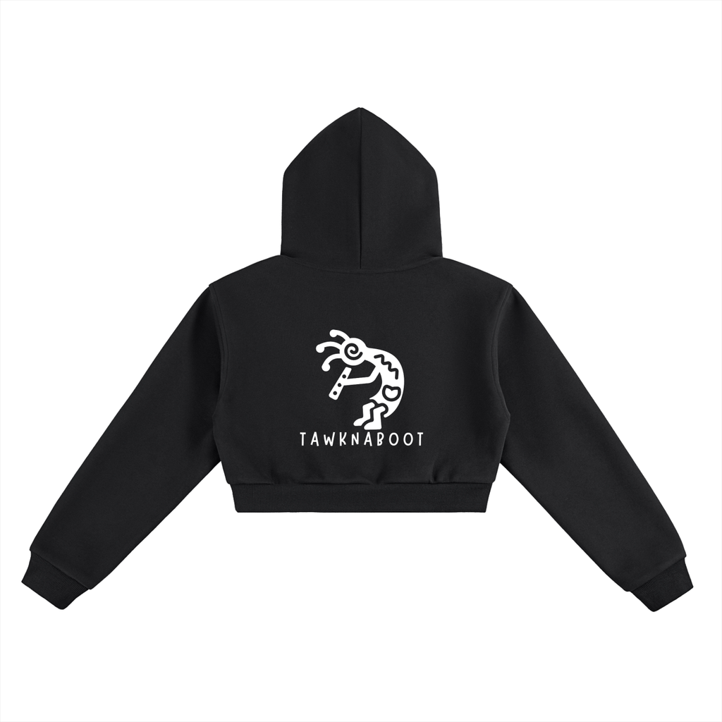 Essential Cropped Hoodie